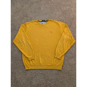 VTG Paul & Shark Yachting Watershed Sweater Mens XL V-Neck The Hamptons Italy